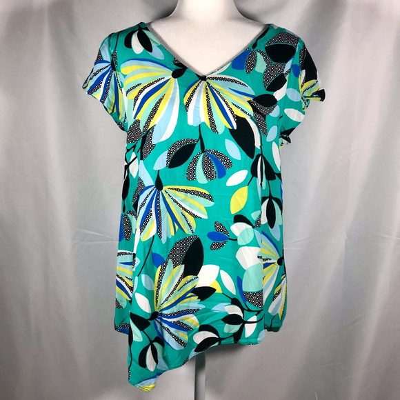 Bright Floral Blouse - Picture 1 of 3
